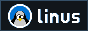 A penguin head in a blue circle with Linus written next to it